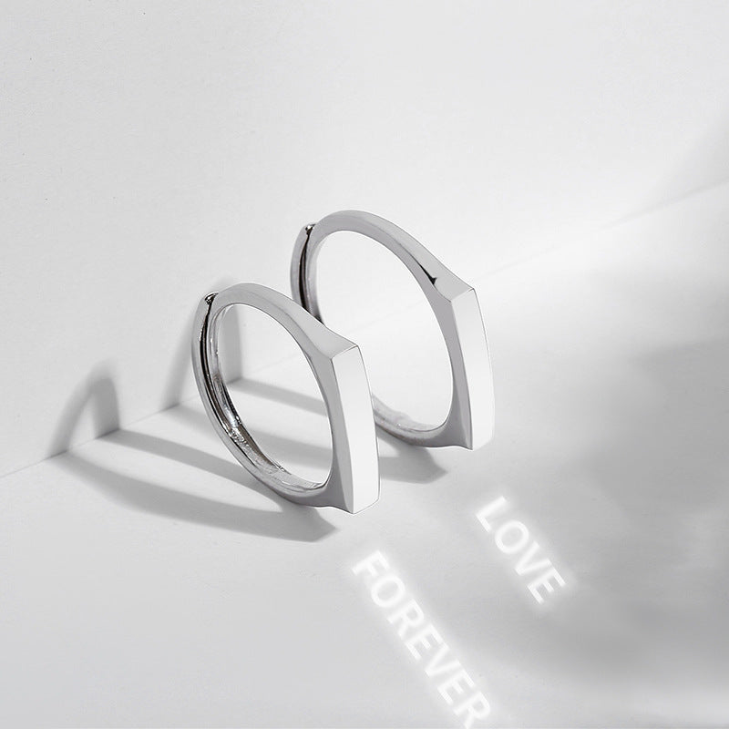Couple Rings with Hidden Light Projection