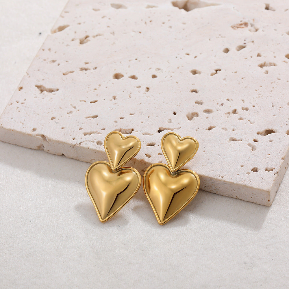 Heartfelt Choice Drop Earrings