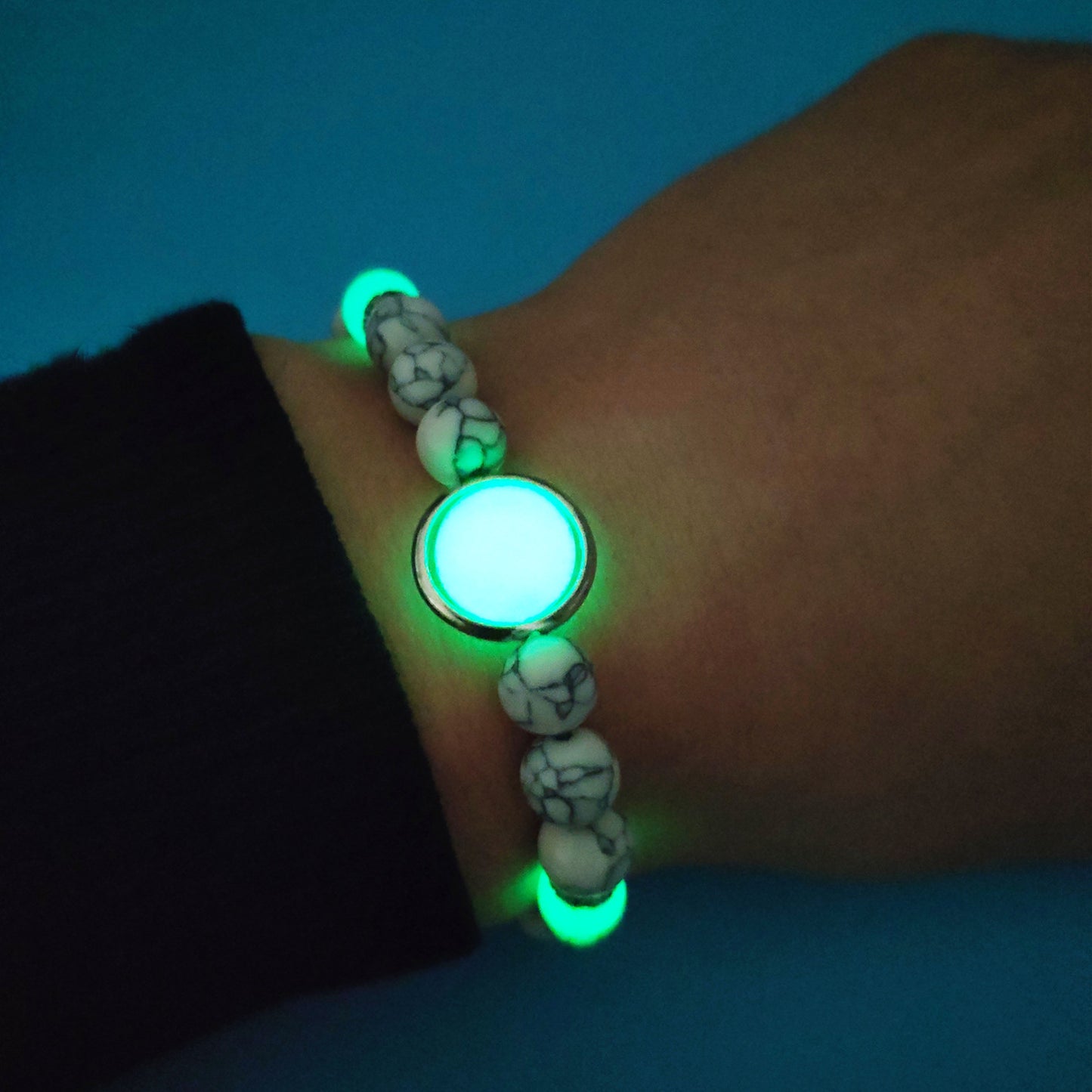 Luminous Galaxy Turquoise Bracelet