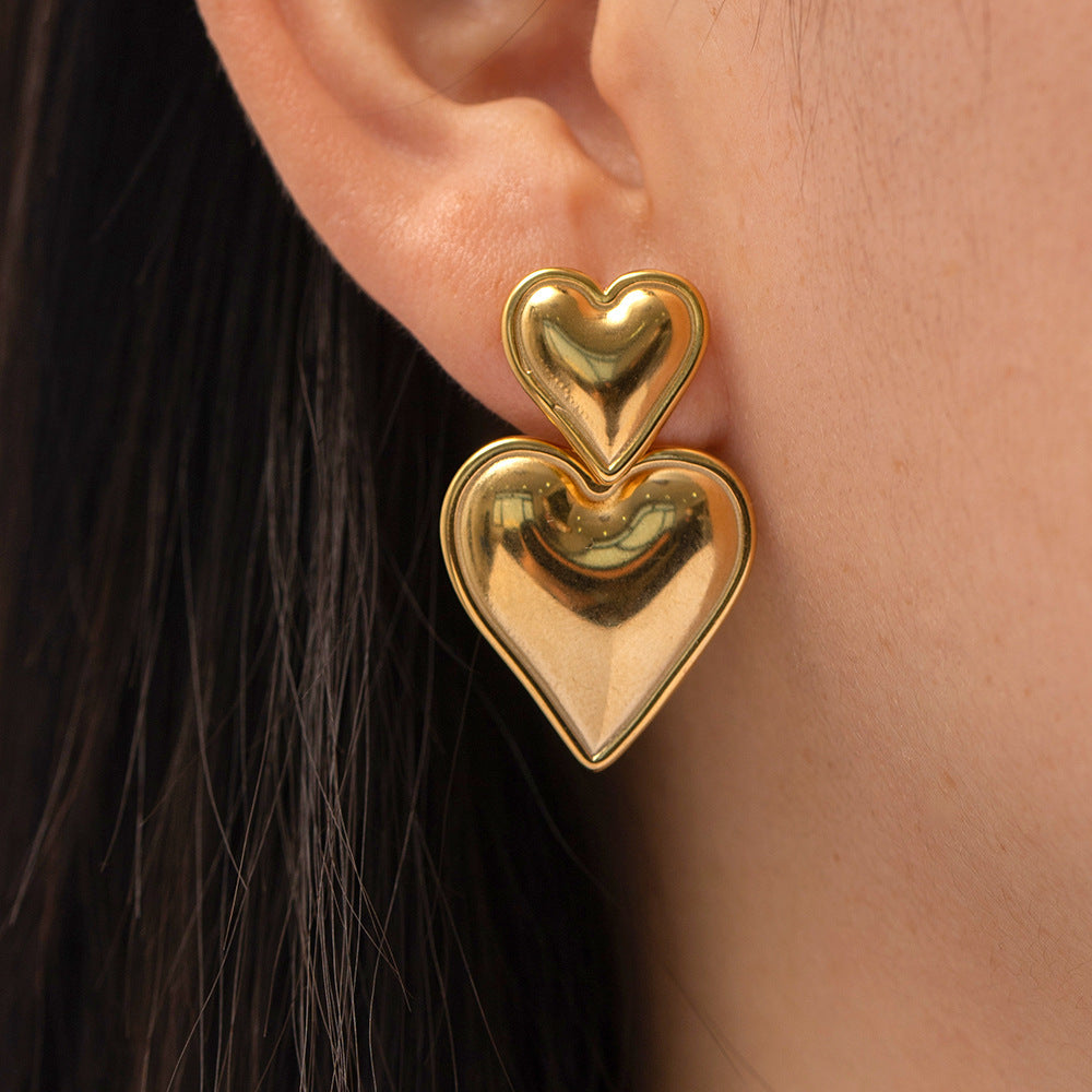 Heartfelt Choice Drop Earrings