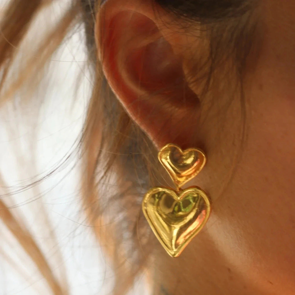 Heartfelt Choice Drop Earrings